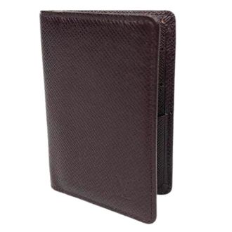 Louis Vuitton Pre-owned Wallets, male, Black, Size: ONE SIZE Pre-owned Taiga Card Case