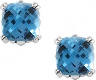 Lagos Rittenhouse Stud Earrings in Silver/Blue Topaz at Nordstrom