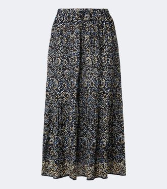 Ulla Johnson Falda midi Olina en mezcla de algod&oacute;n