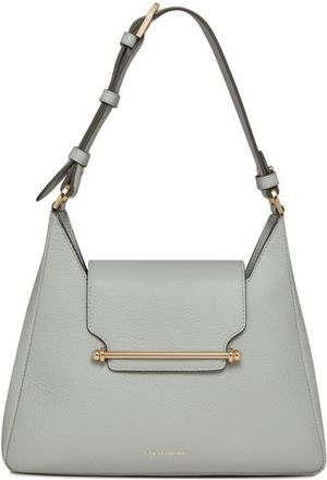 Strathberry Multrees Leather Hobo Bag in Marble Grey at Nordstrom