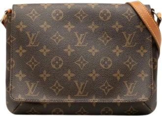 Louis Vuitton Pre-owned Cross Body Bags, female, Brown, Size: ONE SIZE Pre-owned Vintage Cross Body Bag
