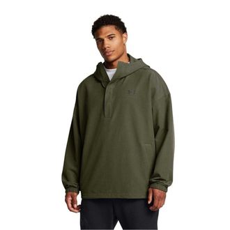 Under Armour Heren Relaxed Fit Hoodie (Groen)