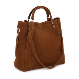 Kazar Tassen, Dames, Bruin, ONE Size, Leer, Alexandria Shopper Bag