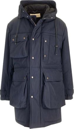 Dries Van Noten Hombre, Abrigos, Azul, Talla: L