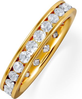 The Diamond Store Diamond Eternity Ring Rae Channel Set 1.50ct G/Vs in 18K Gold