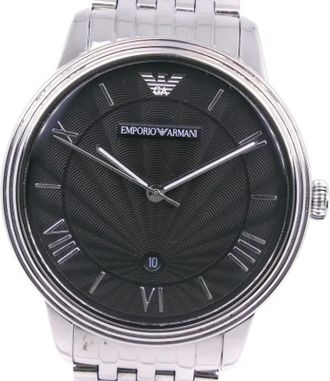 Armani Pre-owned Metal watches - Heren - Vintage Horloges - Zwart - ONE Size - Vintage