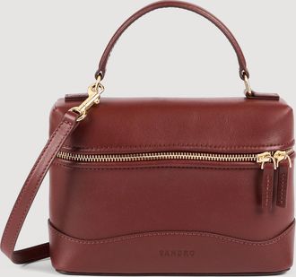 Sandro Tangolino plain leather bag