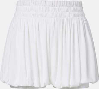Norma Kamali Gathered shorts
