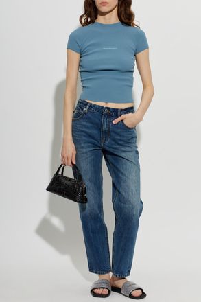 Alexander Wang Fitted Top, Womens, Blue