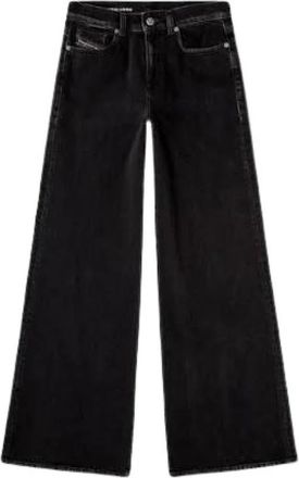 Diesel 1978 D-Akemi L.30 Broek - Dames - Loose Fit Jeans - Zwart - W29 - Denim - Jeans