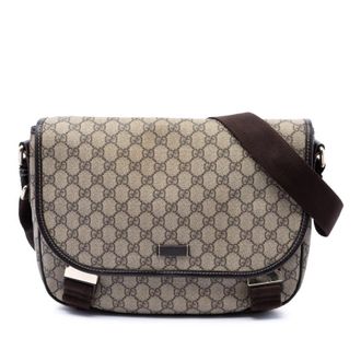 Gucci Pre-owned Gucci GG Supreme Crossbody Unisex YVU1FT60MP3YG7GO