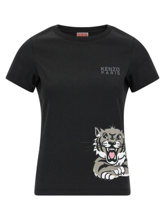 Kenzo Zwarte Katoenen T-Shirt