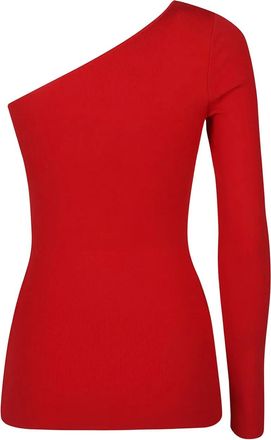 Victoria Beckham Asymmetrische top - Rood