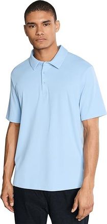 Beyond Yoga All In Active Polo Mens Clothing Blue Mist : 2XL, Elastane/Polyester