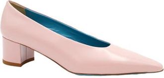 Valentina Rangoni Vera Block Heel Pump in Blush Mousse at Nordstrom, Size 6.5