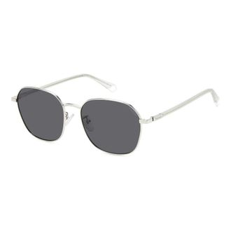 Polaroid Sunglasses, male, Gray, Size: 57 MM Palladium Grey Polarized Sunglasses