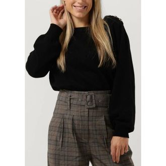 Idano Truien & Vesten, Dames, Zwart, L, Wol, Gretta Sweater