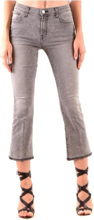 J Brand Klassieke Denim Jeans voor Dagelijks Gebruik - Dames - Cropped Jeans - Blauw - 7XL - Denim - Jeans