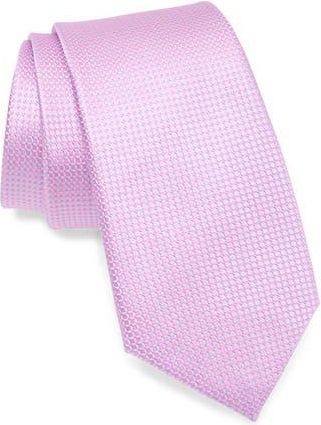 Duchamp Textured Silk Tie in Pink at Nordstrom Rack