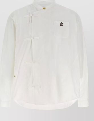 Undercover the shepherd shirt chest pocket embroidery
