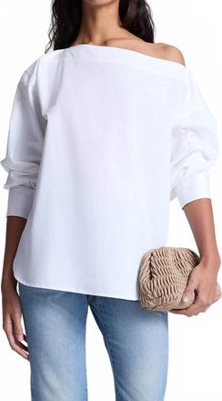 A.L.C. Mandi Top In White