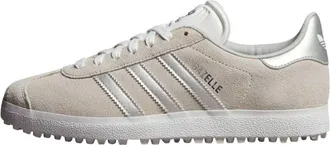 adidas (WMNS) adidas Gazelle Spikeless Golf Crystal White Silver Metallic JI3942