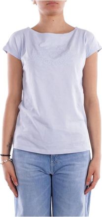 Ralph Lauren Tops, Dames, Blauw, S, Katoen, T-shirts en Polos