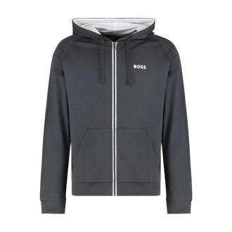 HUGO BOSS Hoodies & sweatvesten, Heren, Grijs, XL, Zip-Through Hoodie