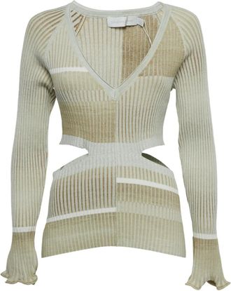 SIMKHAI Top Peyton con dettaglio cut-out - Toni neutri