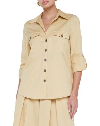 L'agence Lagence Pearson Military Blouse