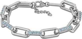 Rina Limor Silver 2.16 Ct. Tw. Topaz Bracelet