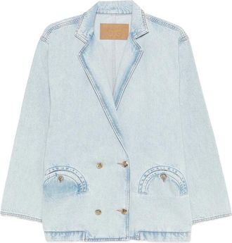 Blaz&eacute; Milano Nariida Double-breasted Pocket Blazer