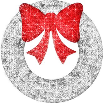 Best Choice Products 30in Pre-Lit Outdoor Christmas Wreath, LED Metal Holiday D&eacute;cor w/ 100 Lights, Bow