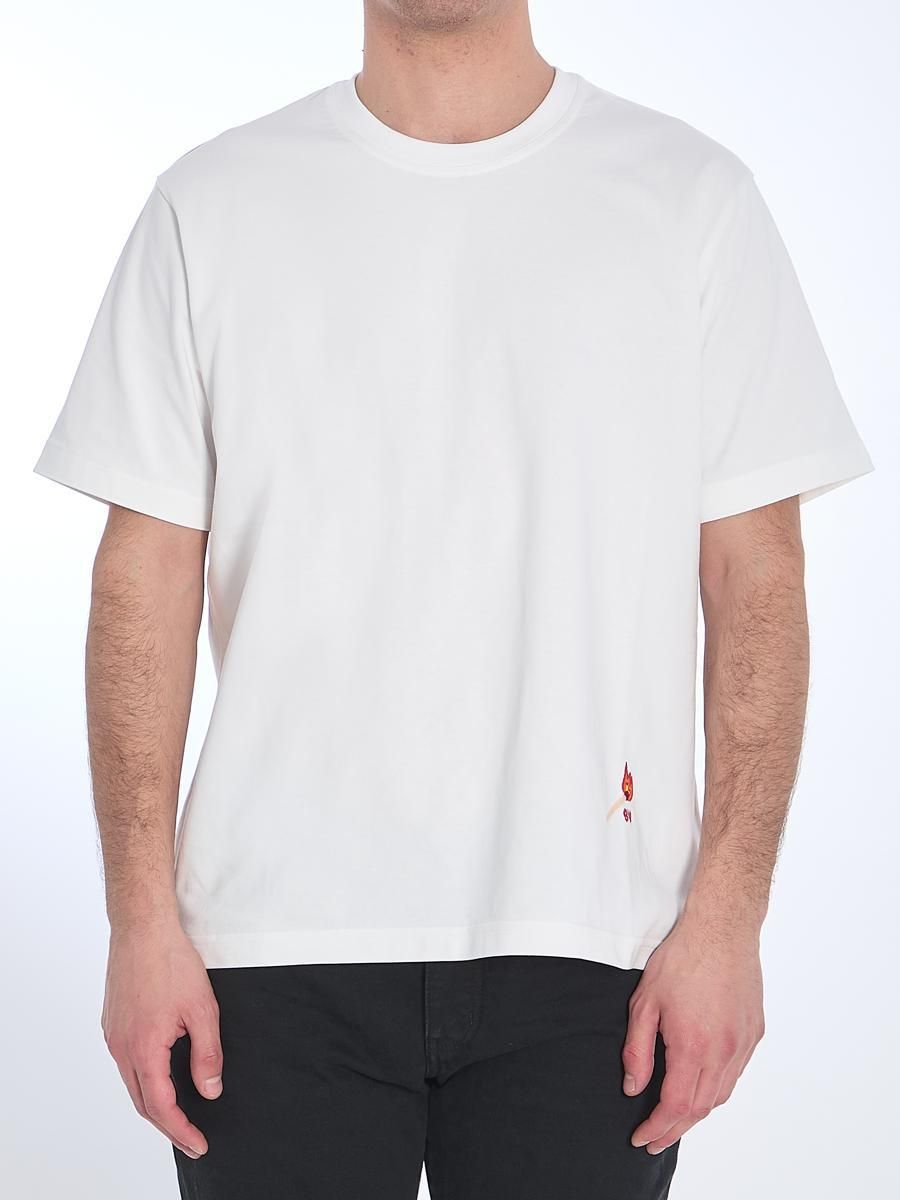 Bottega Veneta: White Printed T-Shirts now up to −51