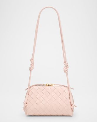 Bottega Veneta Zip Leather Pouch Shoulder Bag