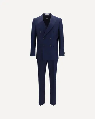 HUGO BOSS Linen and mohair Suit Male 54