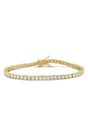 SHYMI Cubic Zirconia Tennis Bracelet in Gold at Nordstrom