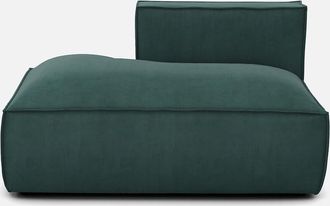 La Redoute Interieurs Loungebank, links, ribfluweel, Seven