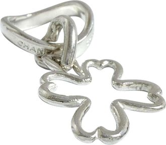 Chanel Silver Silver 925 Band Ring (Pre-Owned)