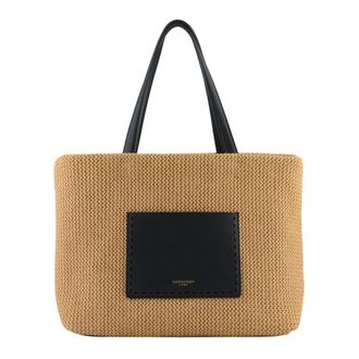 Pourchet Tassen, Dames, Beige, ONE Size, Leer, Cassis Tote
