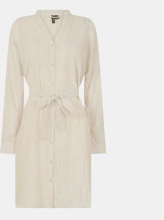 Vero Moda Womens Ines Shirt Drss - Tan - Size: 10