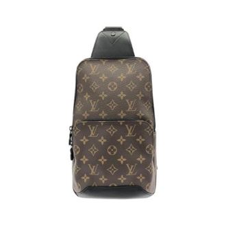 Louis Vuitton Pre-owned Avenue Sling Bag Monogram Schoudertas - Dames - Pre-owned - Bruin - Maat: ONE Size