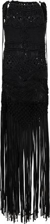Alberta Ferretti Mujer, Vestidos, Negro, Talla: L