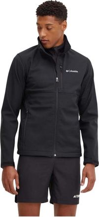 Columbia Ascender Softshell Jas - Heren - Outdoorjassen - Zwart - M - Polyester - Fitness
