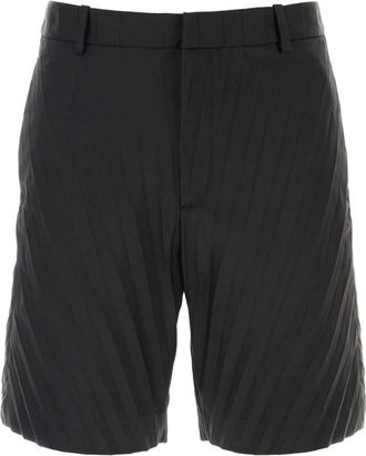 Valentino Garavani Nylon Bermuda Shorts - Heren - Korte Broeken - Zwart - L - Nylon - Korte Broeken