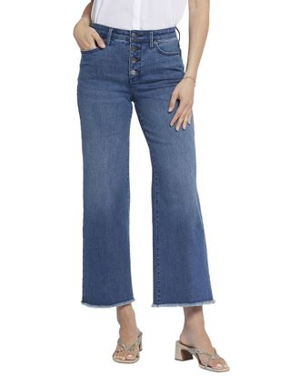 NYDJ Nydj Teresa Mission Blue Ankle Crop Jean