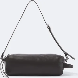 Christophe Lemaire Care leather shoulder bag