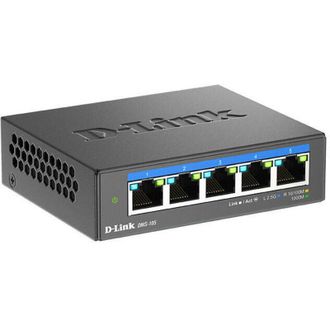 AEG Hub Switch Puertos 5 Puertos Ethernet 2,5 Gbps D-link Dms-105/e 2