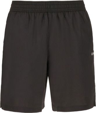 Off-white Costume da bagno Scribble Diags - Nero