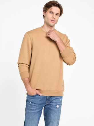 Guess Omar Jacquard Crewneck Pullover